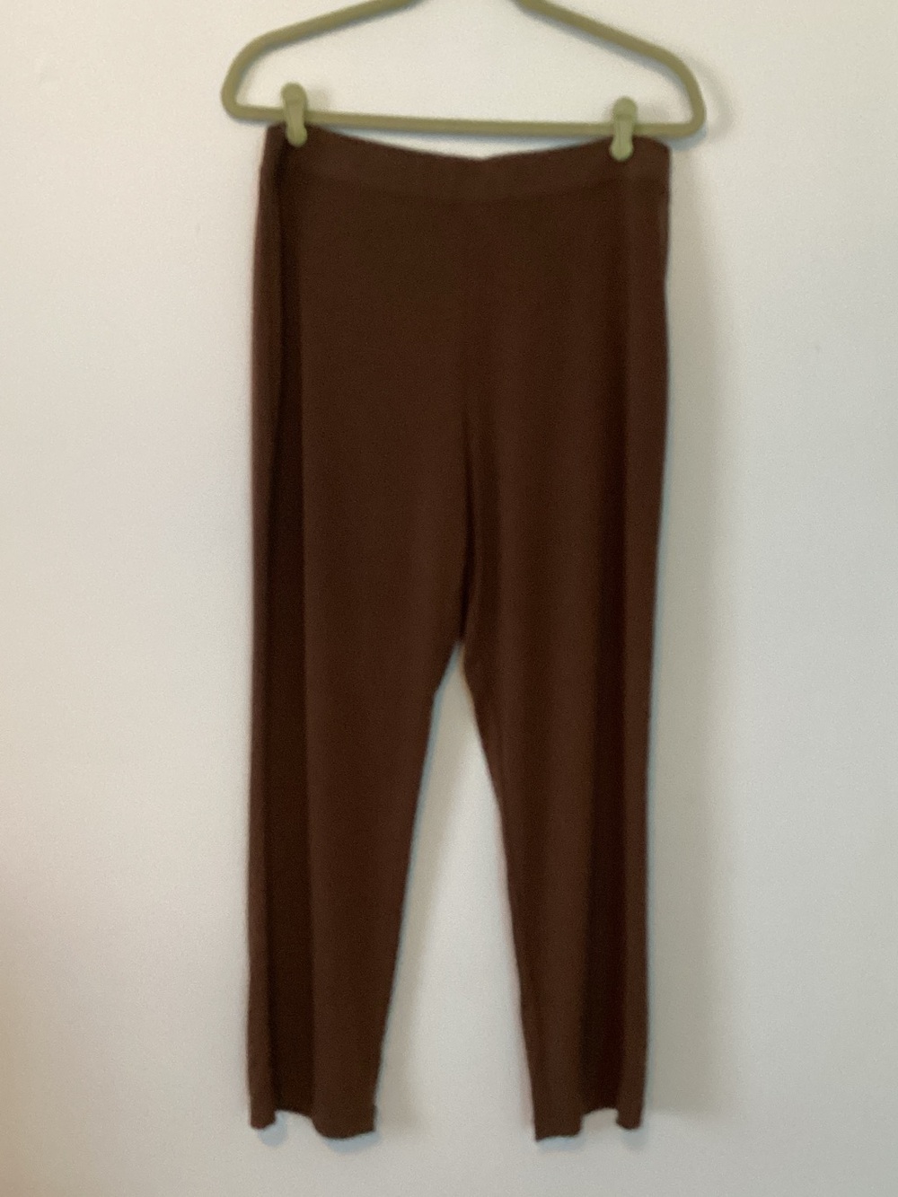Susan Graver Brown Pull-On Pants ☕️